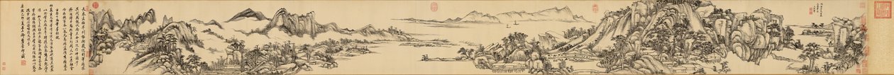 The Fuchun Mountains av Wang Yuanqi