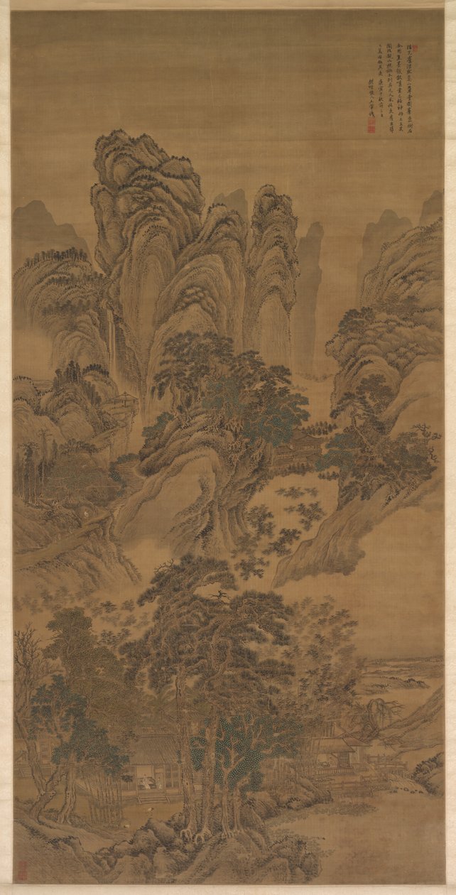 Landskap av Wang Hui