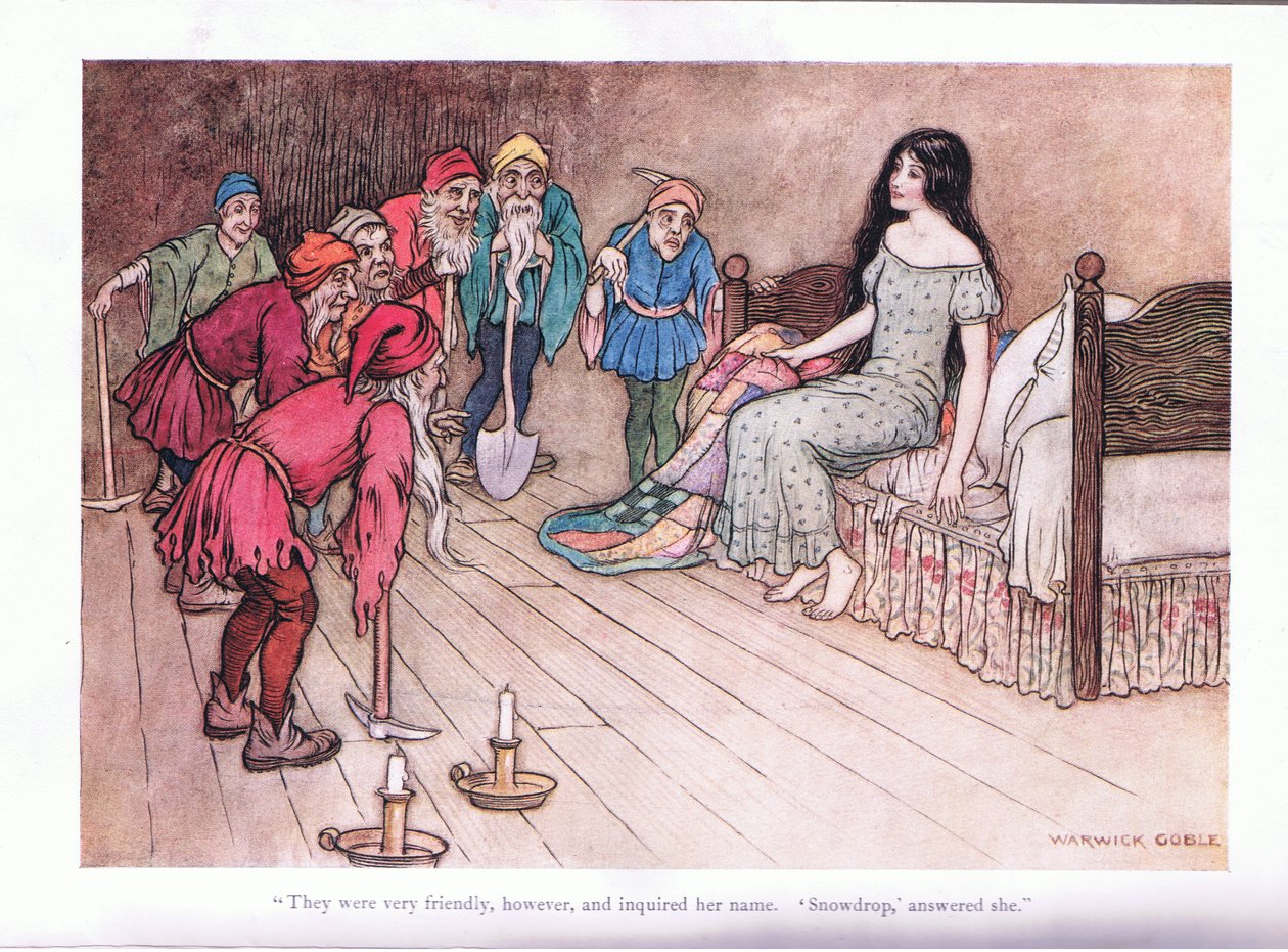 De var dock mycket vänliga. av Warwick Goble