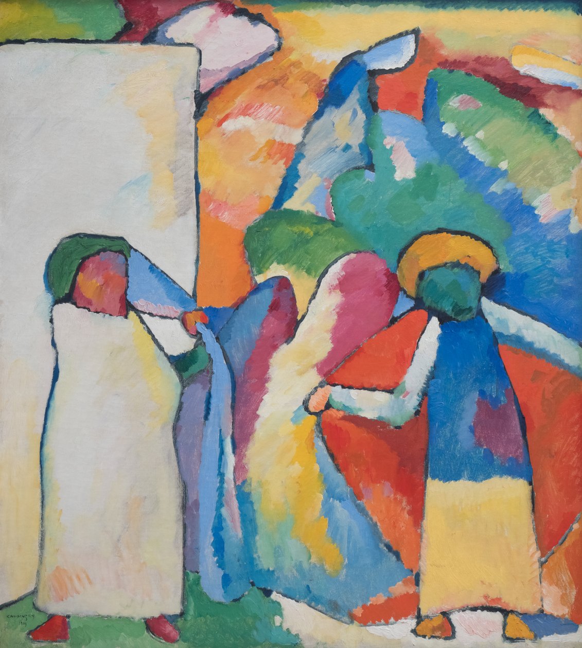 Improvisation av Wassily Kandinsky