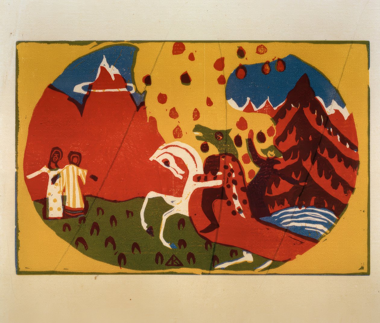 berg av Wassily Kandinsky