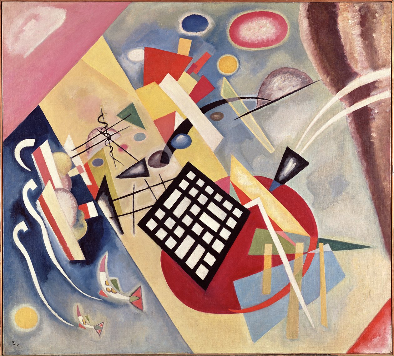 Svart ram, 1922 av Wassily Kandinsky