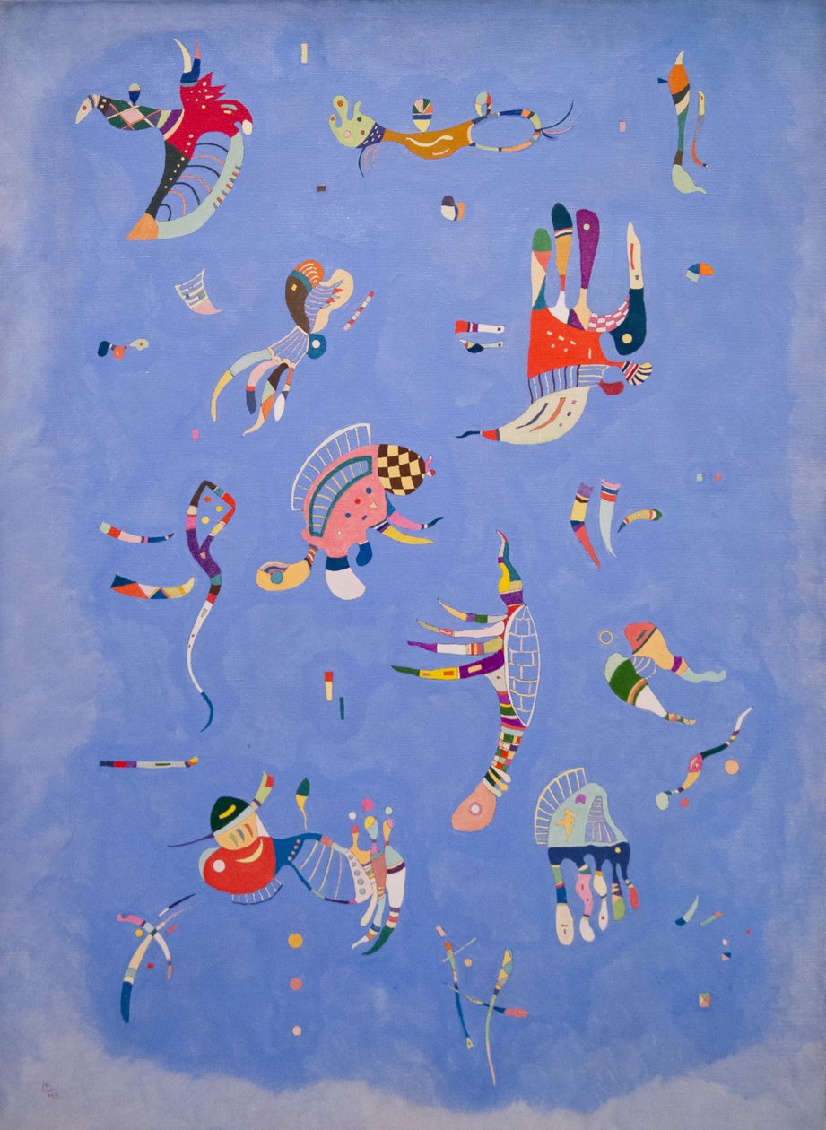 Bleu de Ciel av Wassily Kandinsky