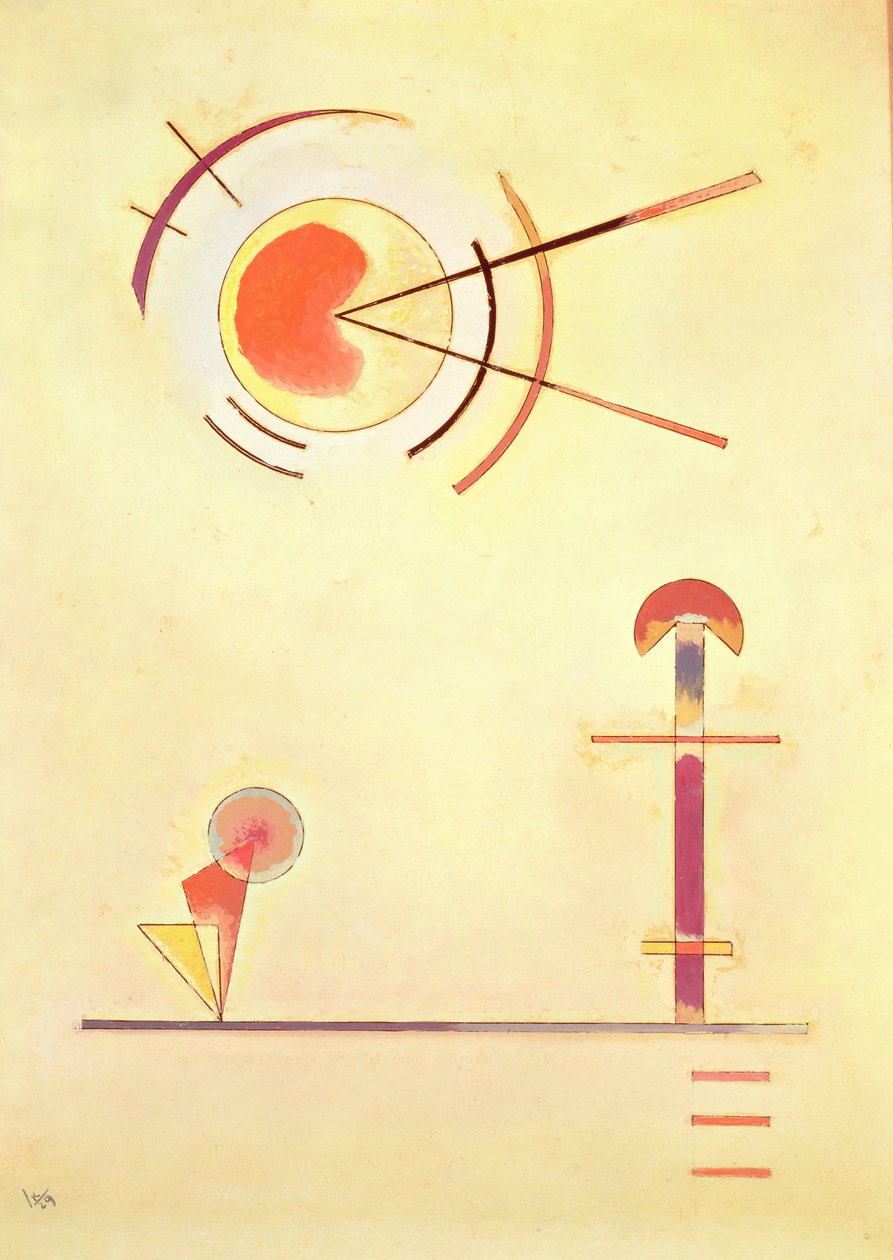 Sammansättning, 1929 av Wassily Kandinsky
