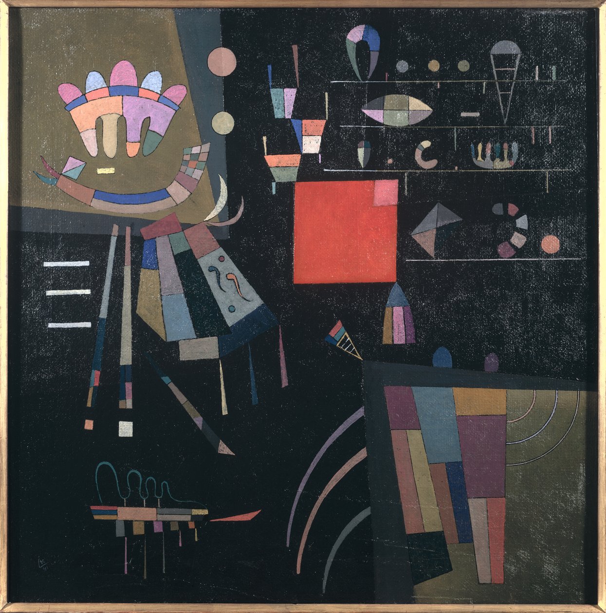 Komposition, 1941 av Wassily Kandinsky