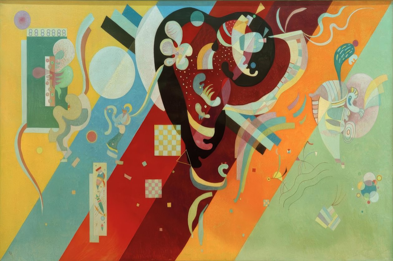 Komposition IX av Wassily Kandinsky