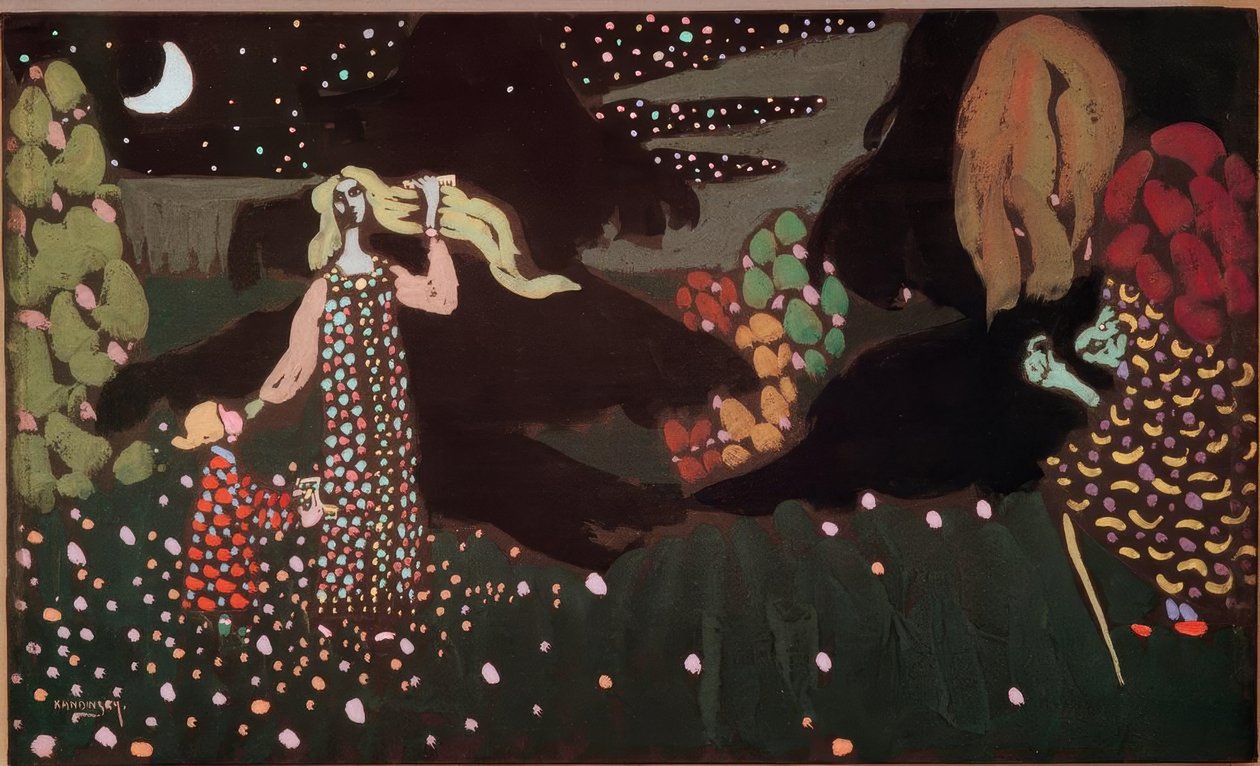 Natten av Wassily Kandinsky