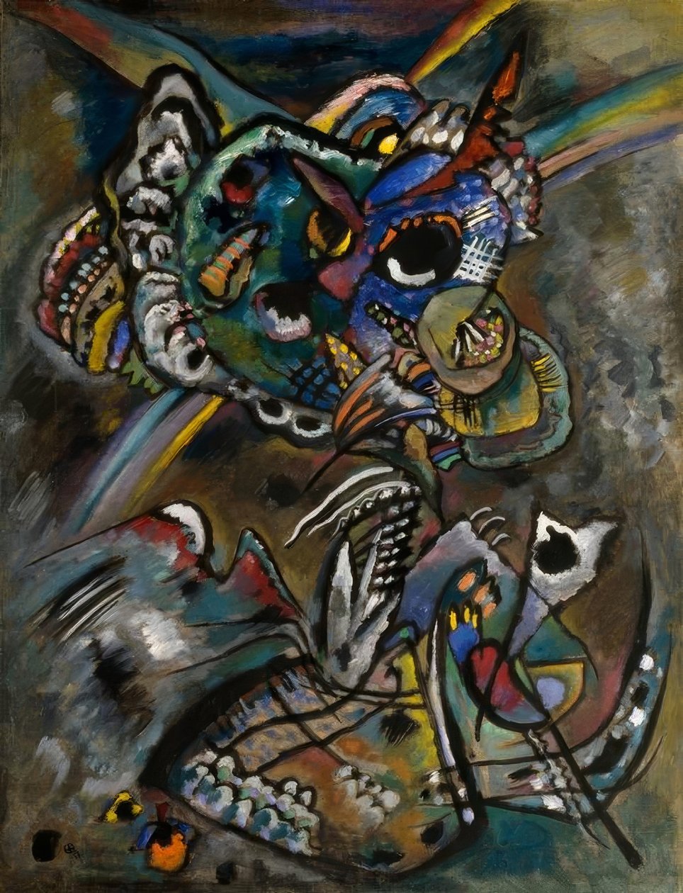 skymning av Wassily Kandinsky
