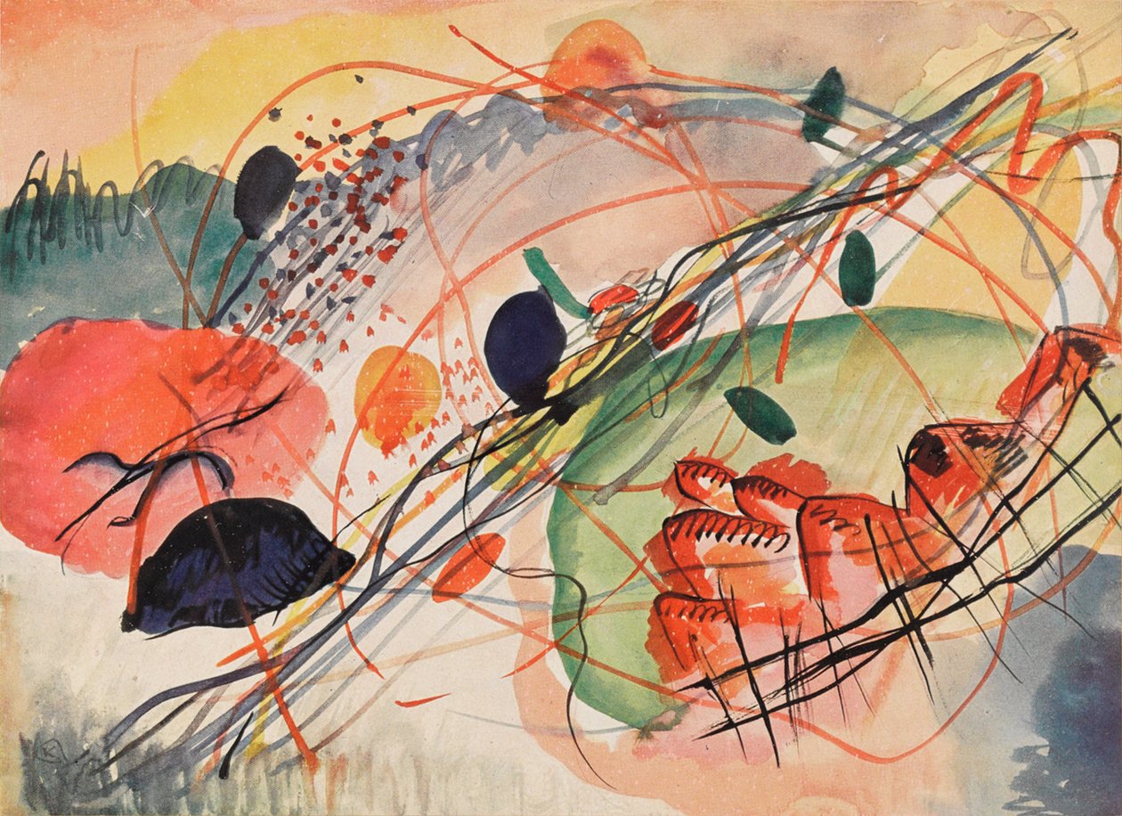 Improvisation av Wassily Kandinsky
