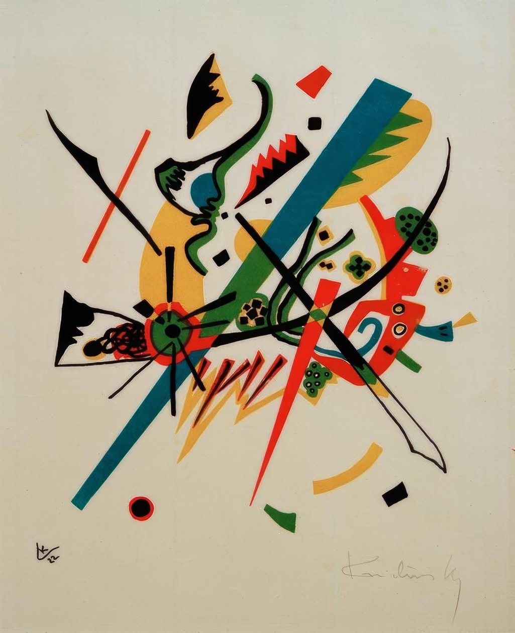 Små världar I av Wassily Kandinsky