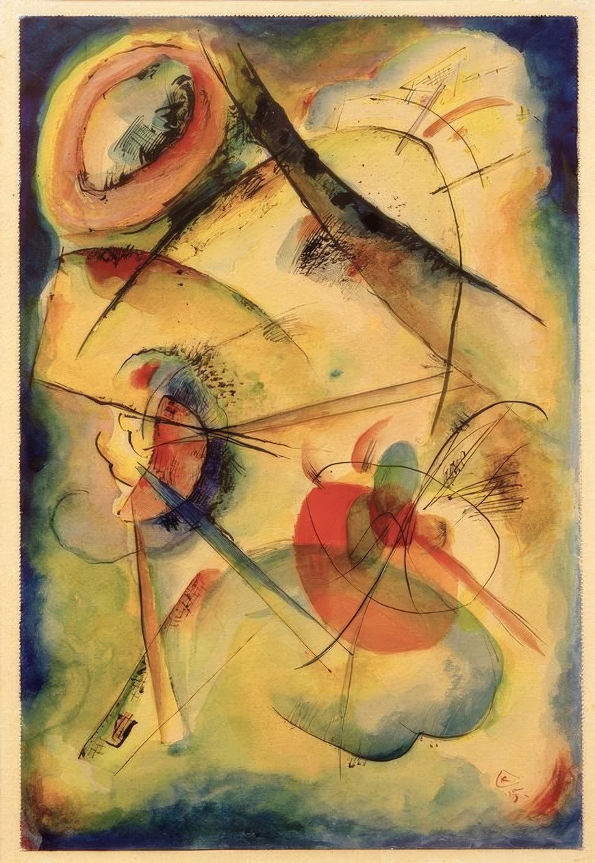 Komposition Z av Wassily Kandinsky