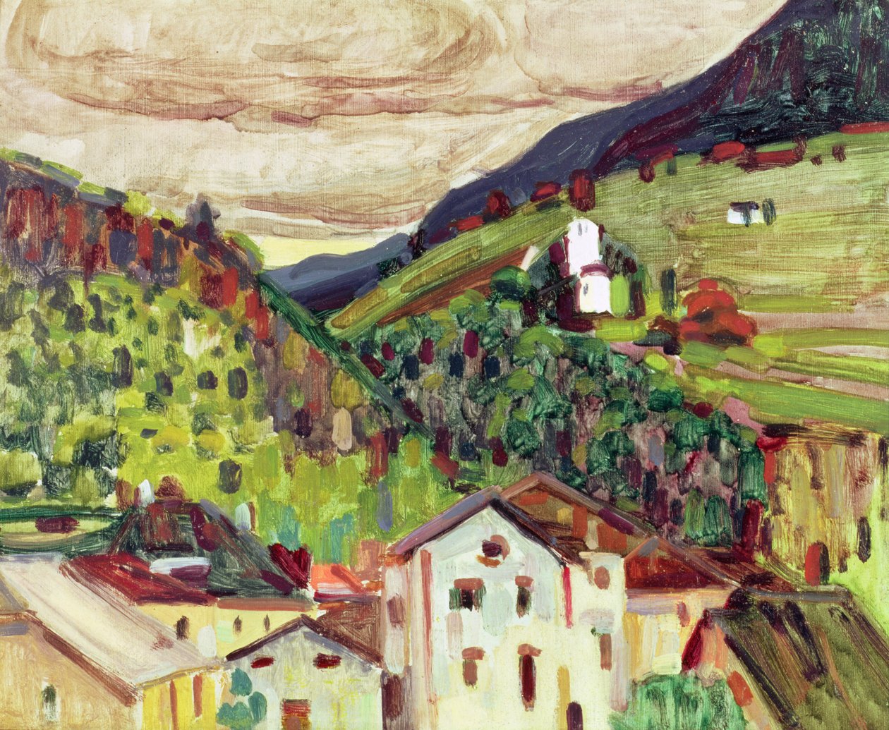 Lana, 1908 av Wassily Kandinsky