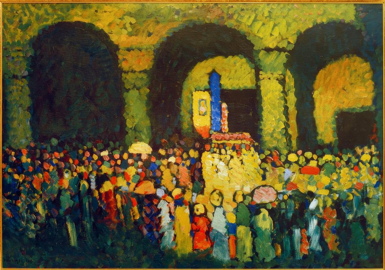 Ludwigskirche i München av Wassily Kandinsky