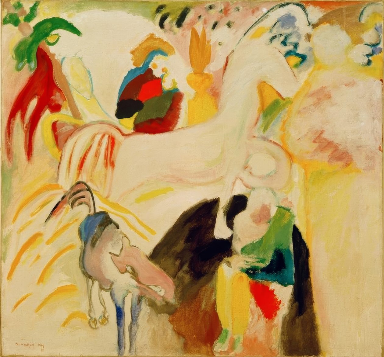 Hästar av Wassily Kandinsky
