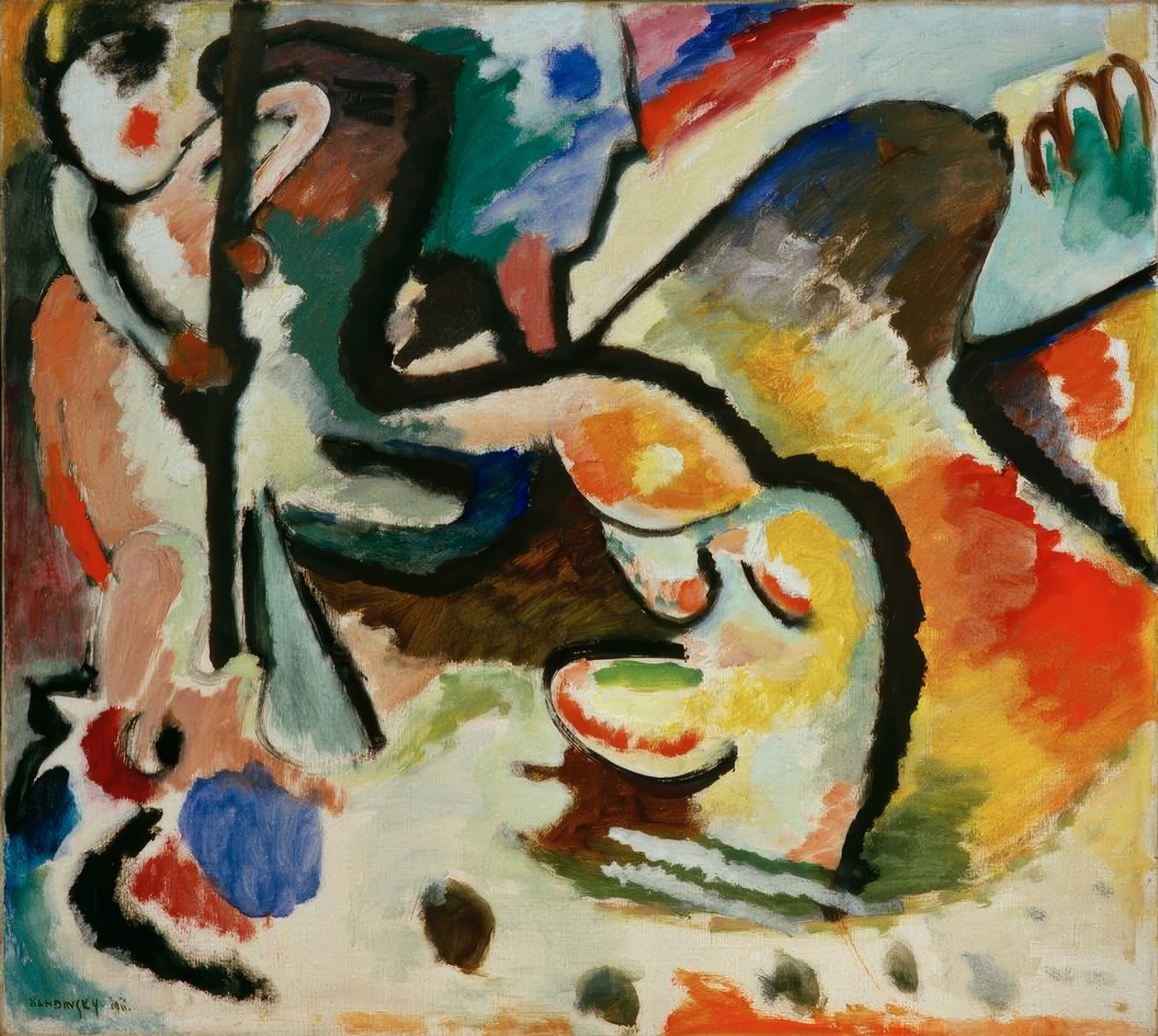 S:t Georg III av Wassily Kandinsky
