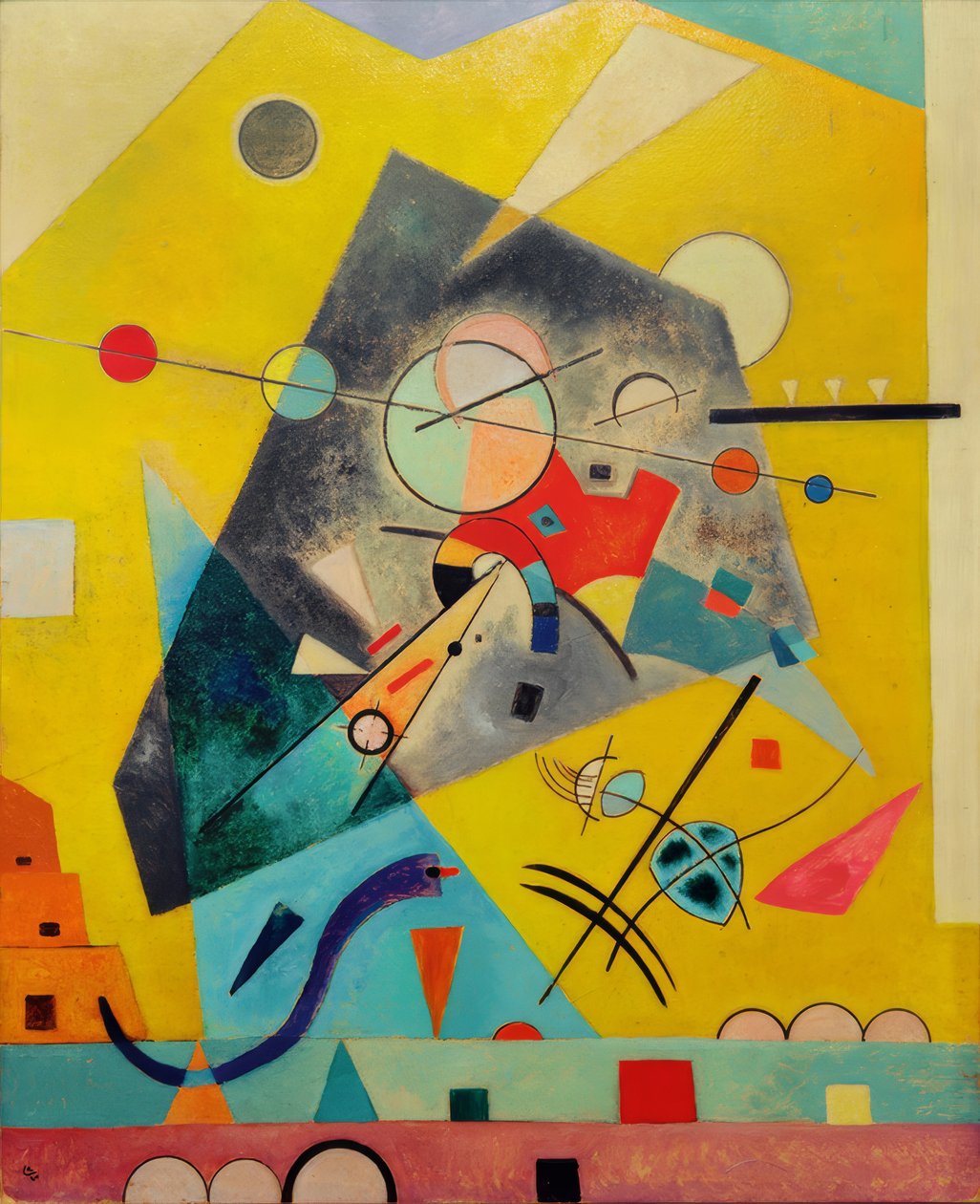 Silent Harmony av Wassily Kandinsky