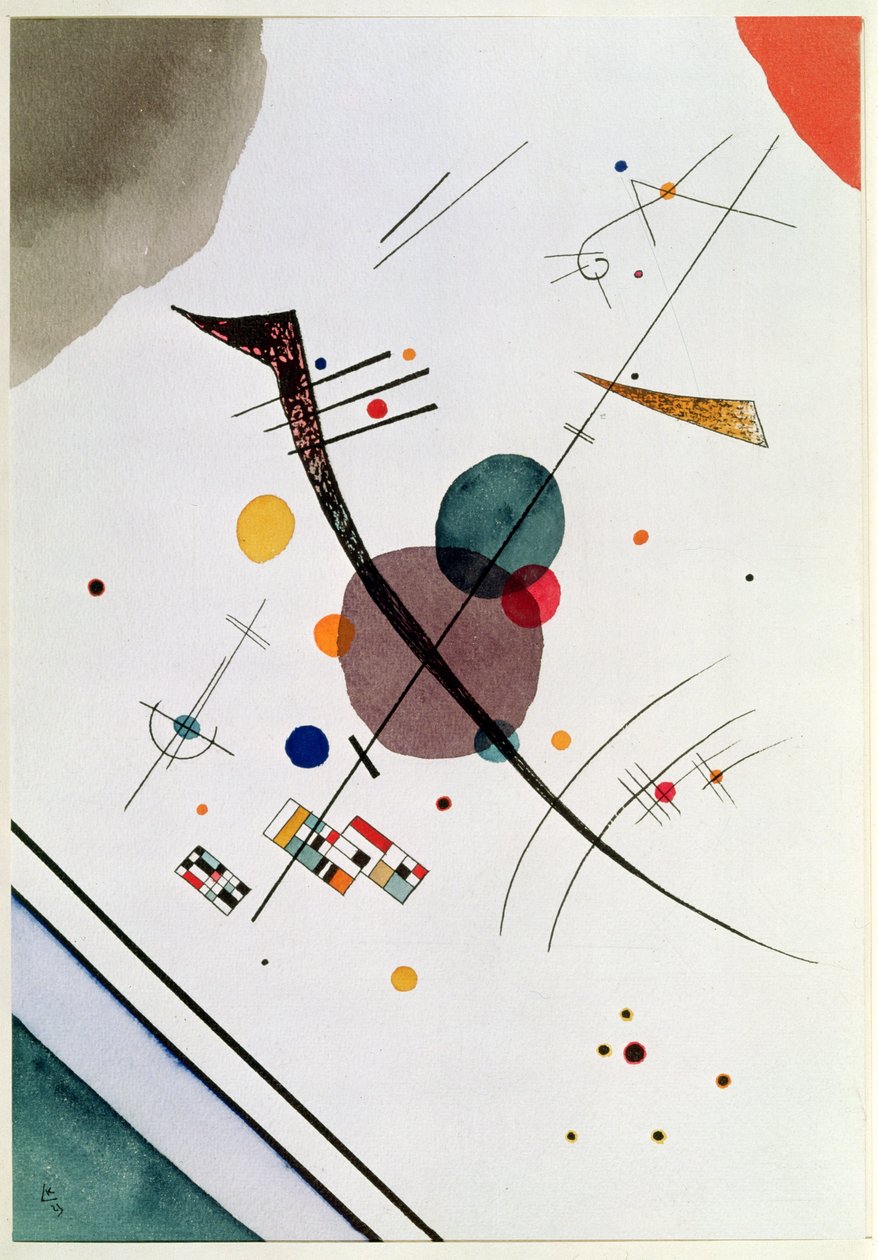 Utan titel, 1923 av Wassily Kandinsky