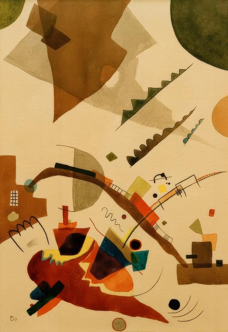 Vibrationer av Wassily Kandinsky