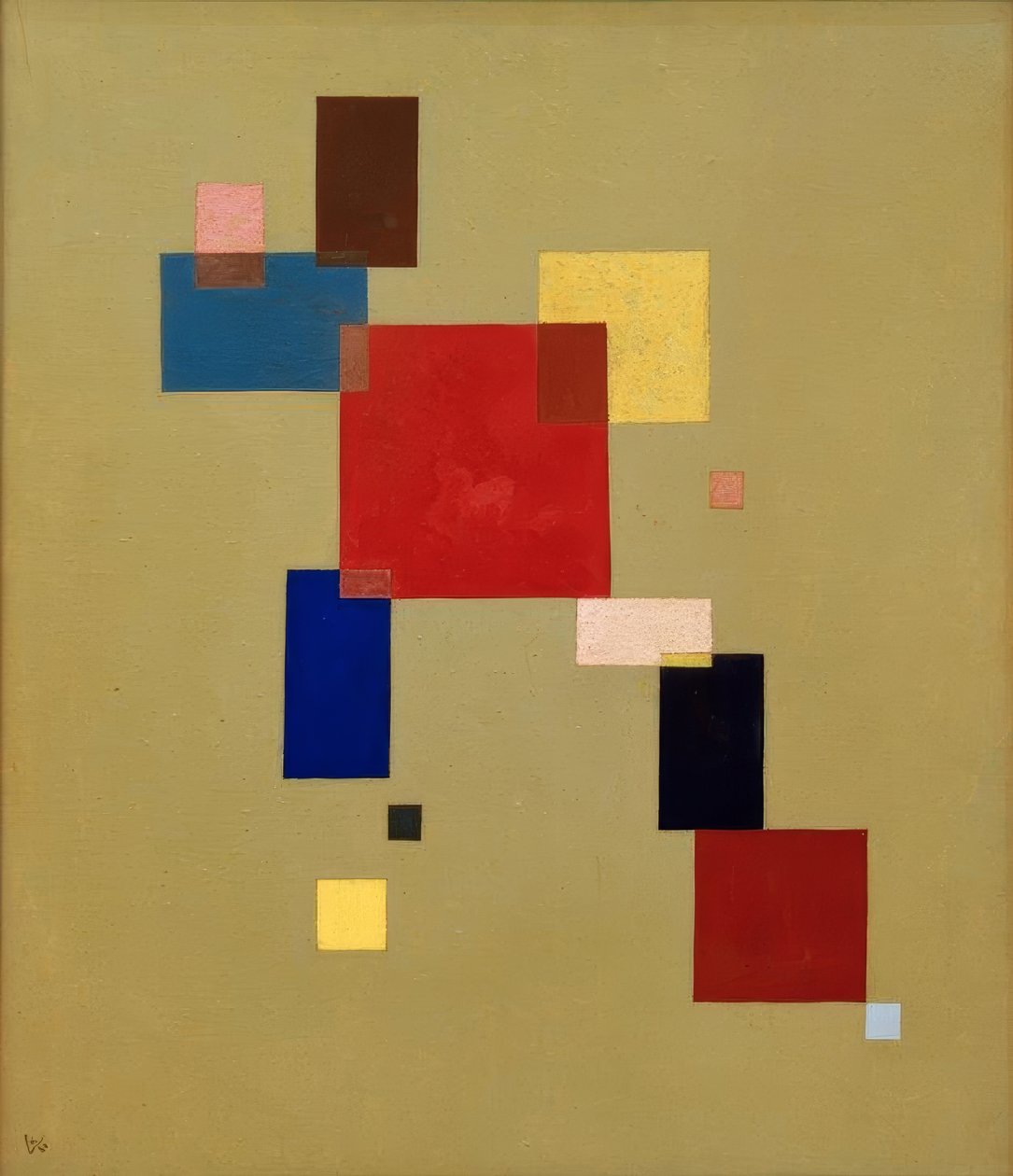 13 rektanglar av Wassily Kandinsky