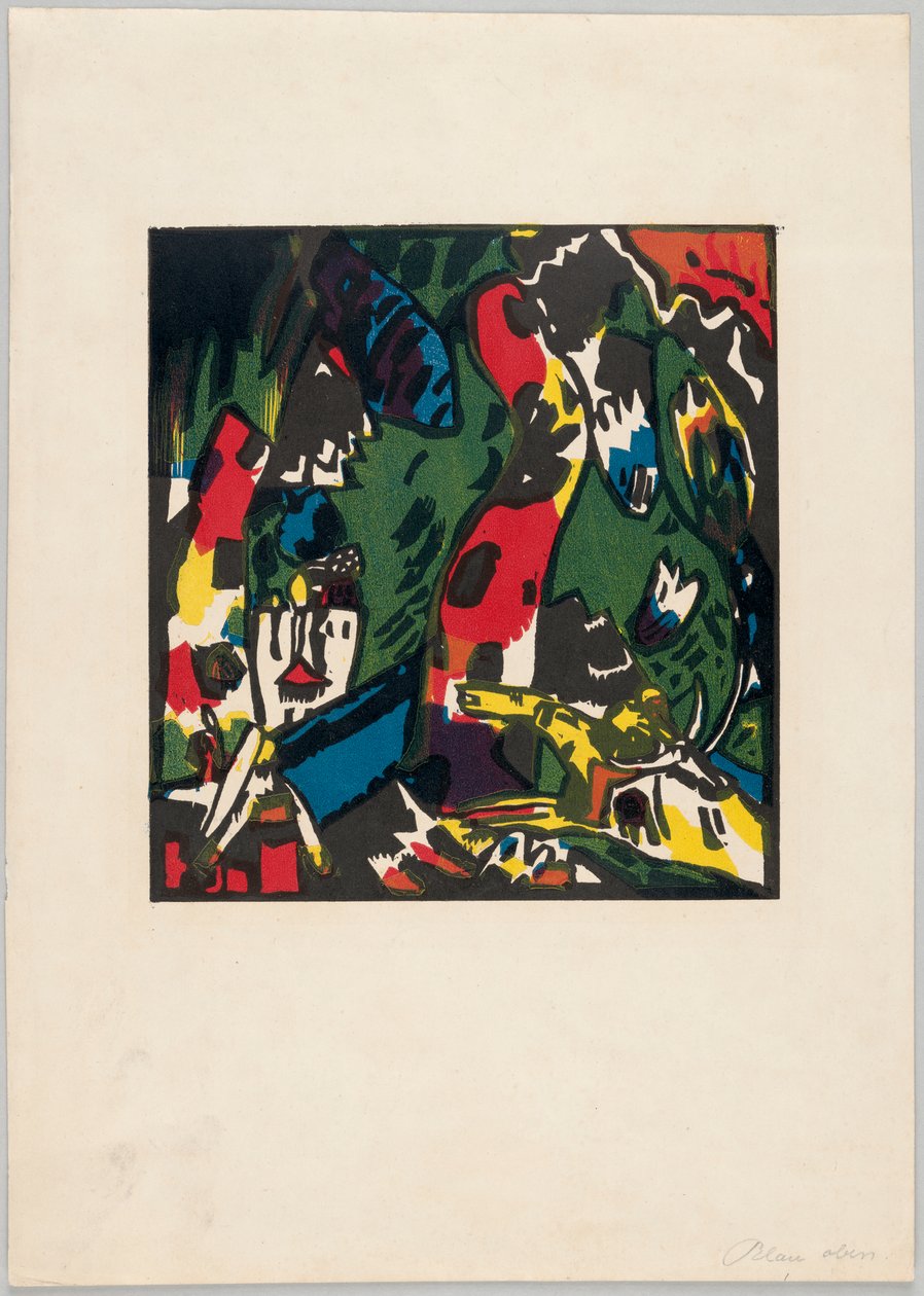 2 exemplar: bågskytt av Wassily Kandinsky