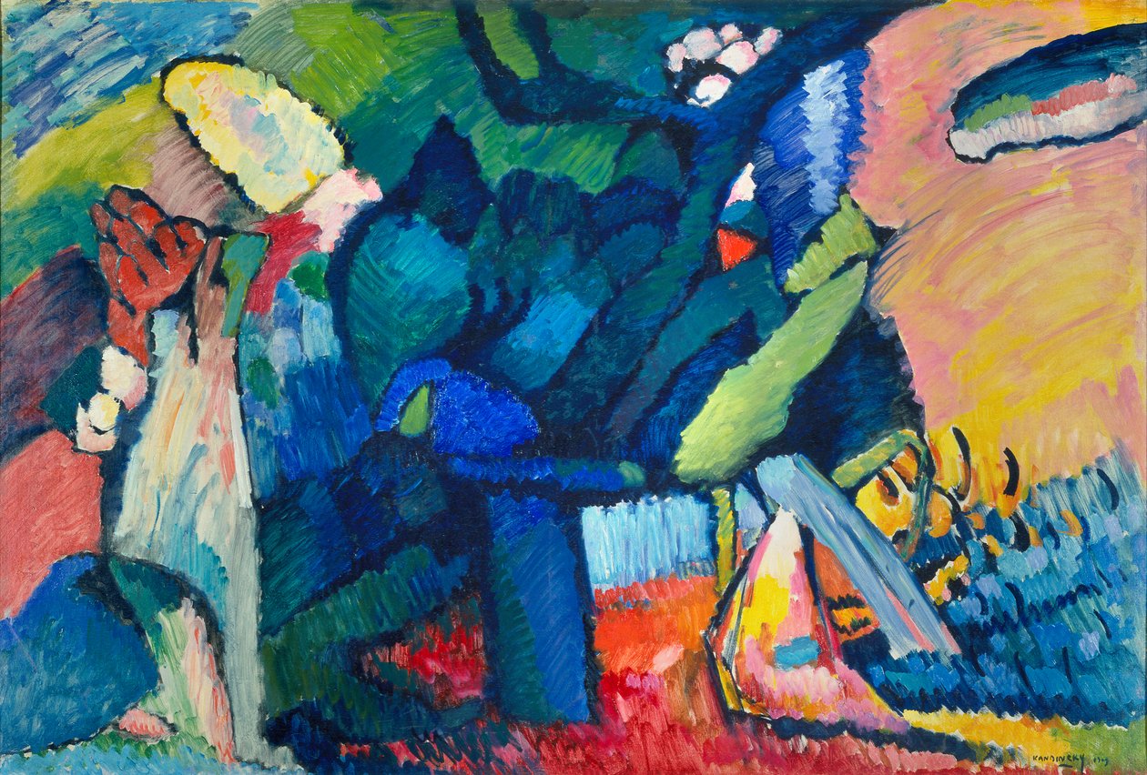 V.V. Kandinsky. Improvisation nr 4 (2024) av Wassily Kandinsky