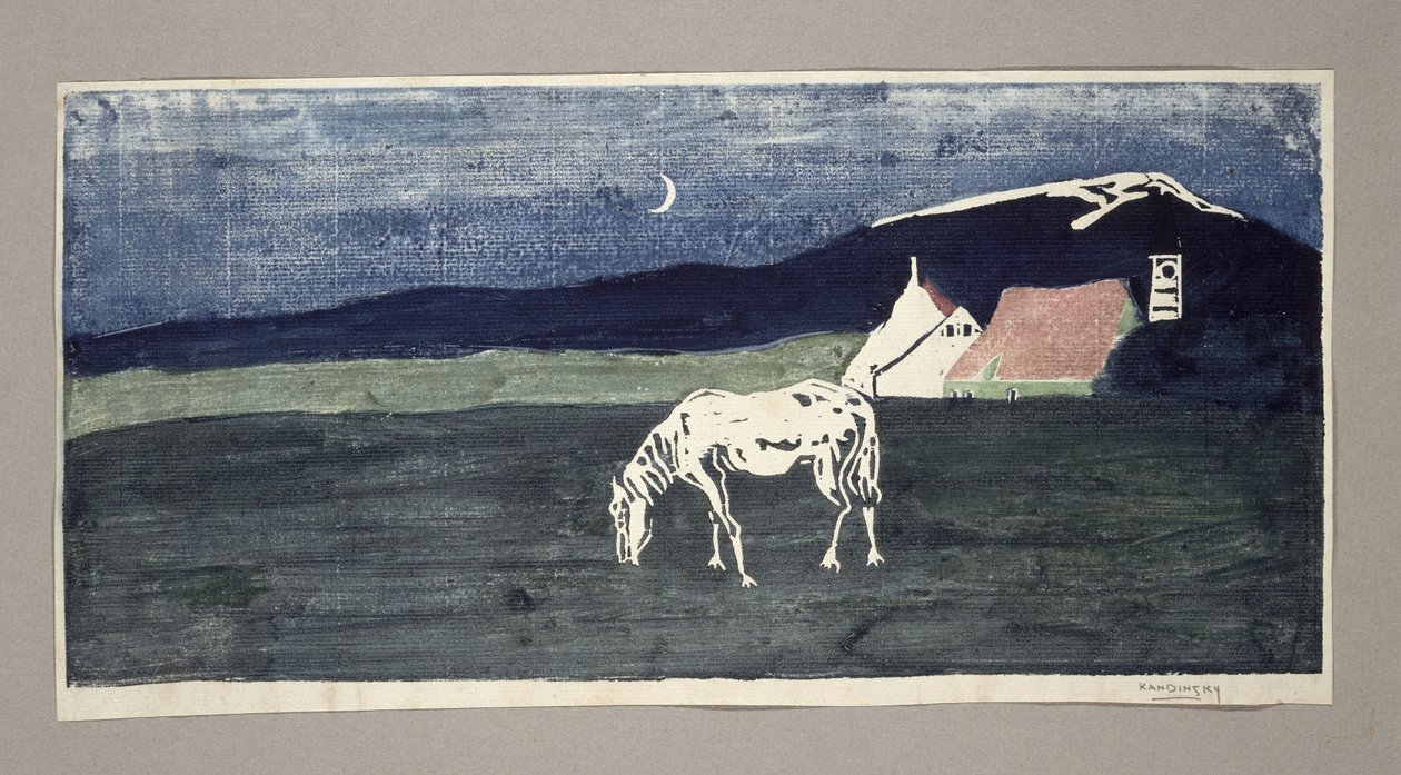 Skymning Skymning, 1904. av Wassily Kandinsky