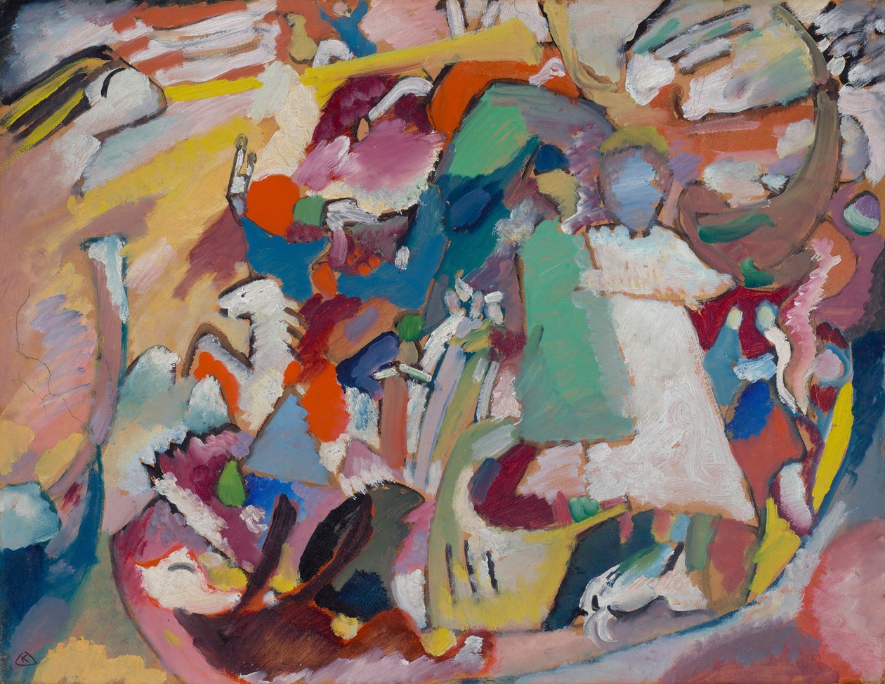 Alla helgon I av Wassily Kandinsky