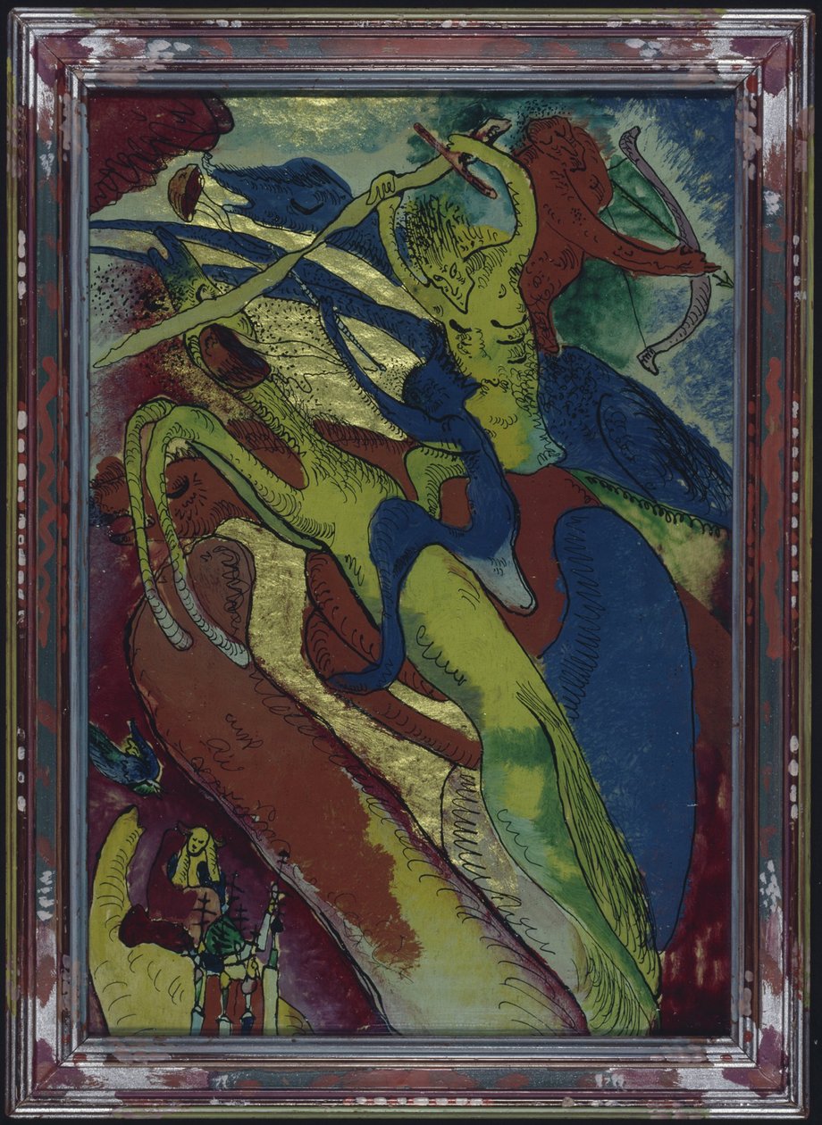 Apokalyptiska ryttare I av Wassily Kandinsky