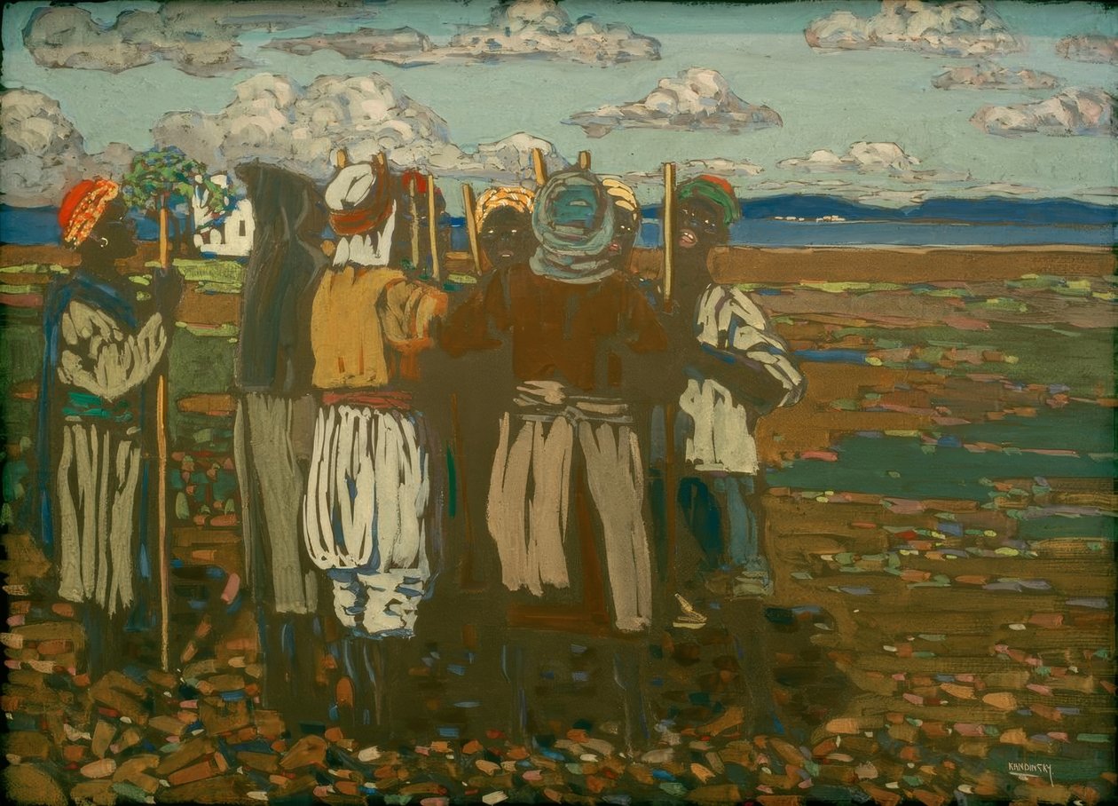 Arbetande slavar av Wassily Kandinsky
