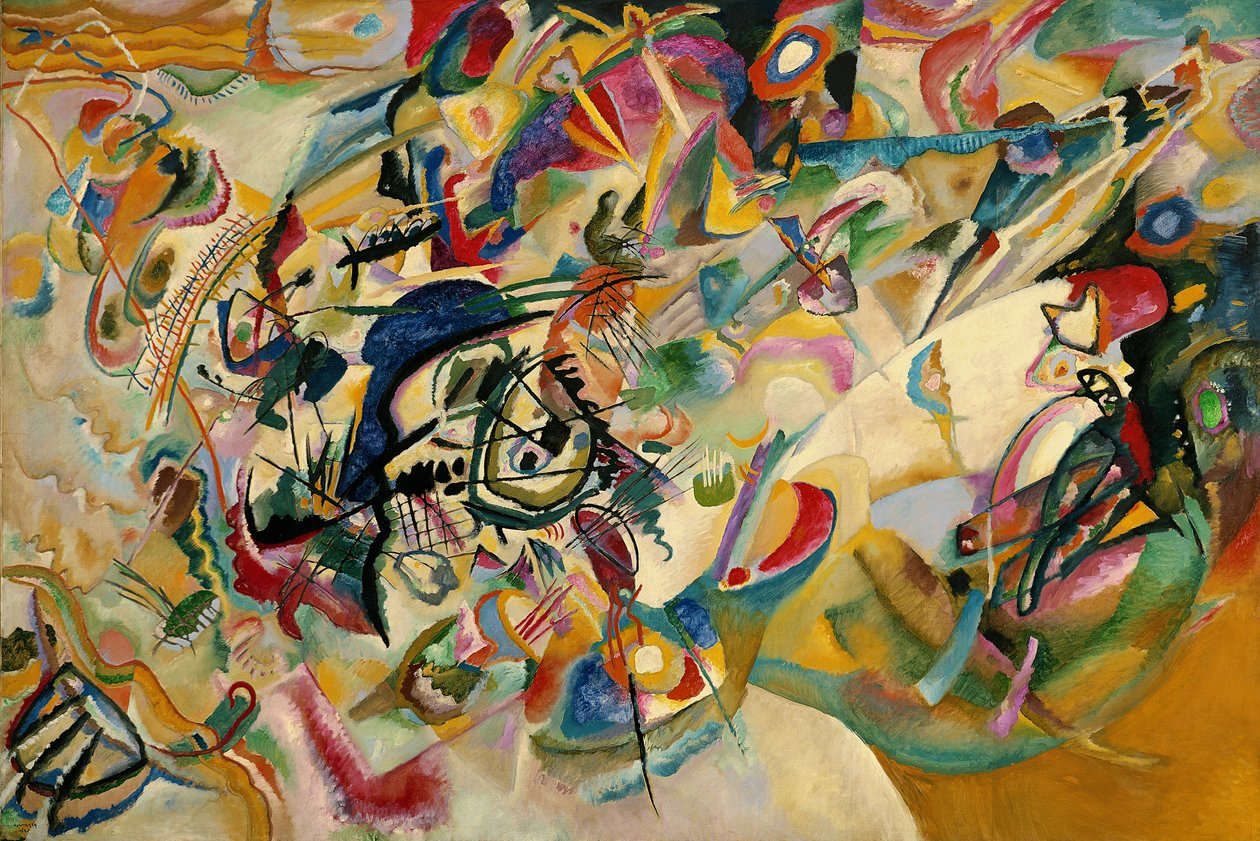 Komposition nr 7 av Wassily Kandinsky
