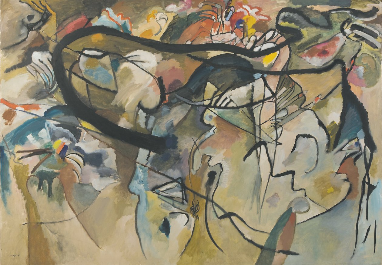 Komposition V, 1911 av Wassily Kandinsky