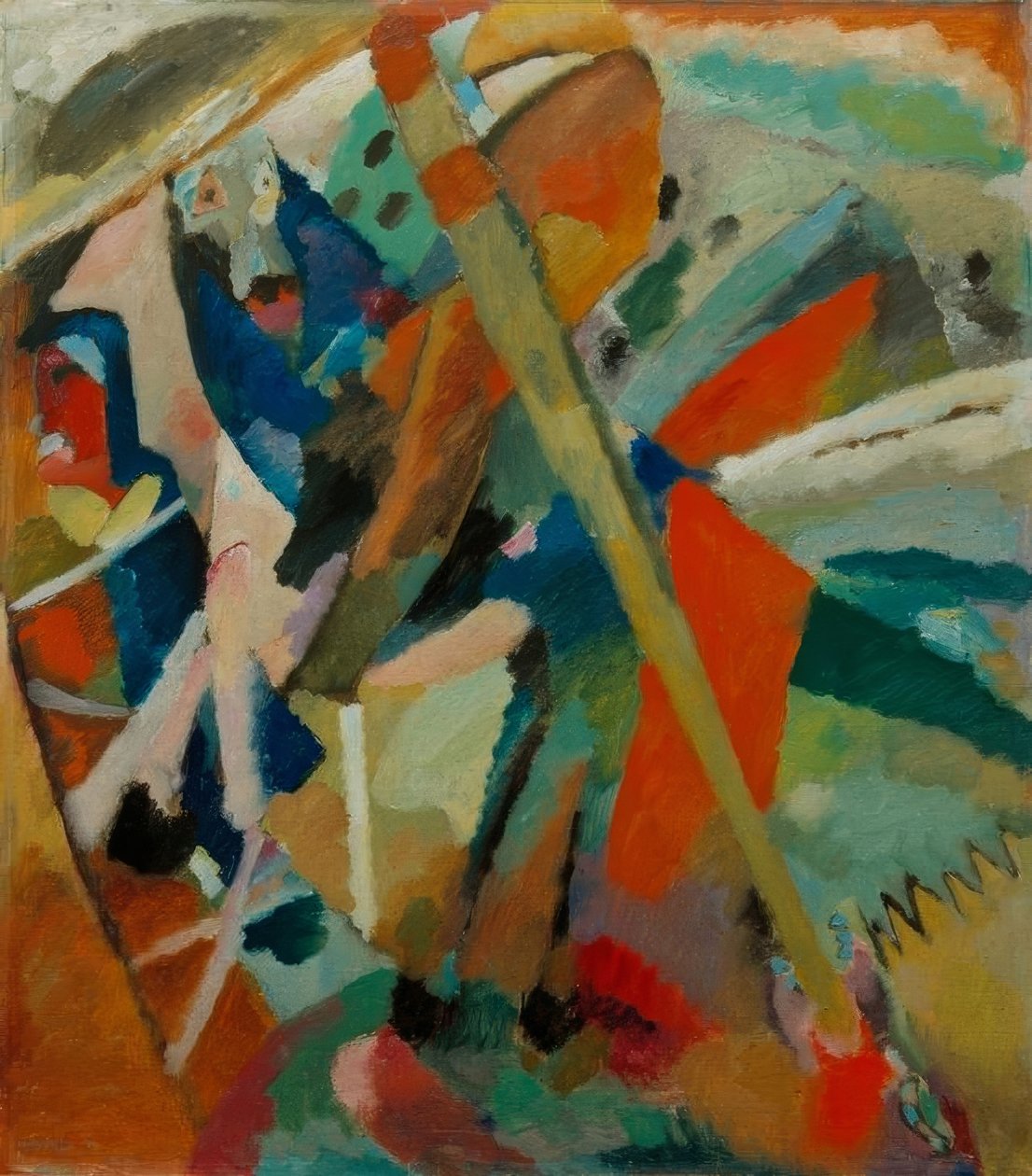 Sankt Georg av Wassily Kandinsky