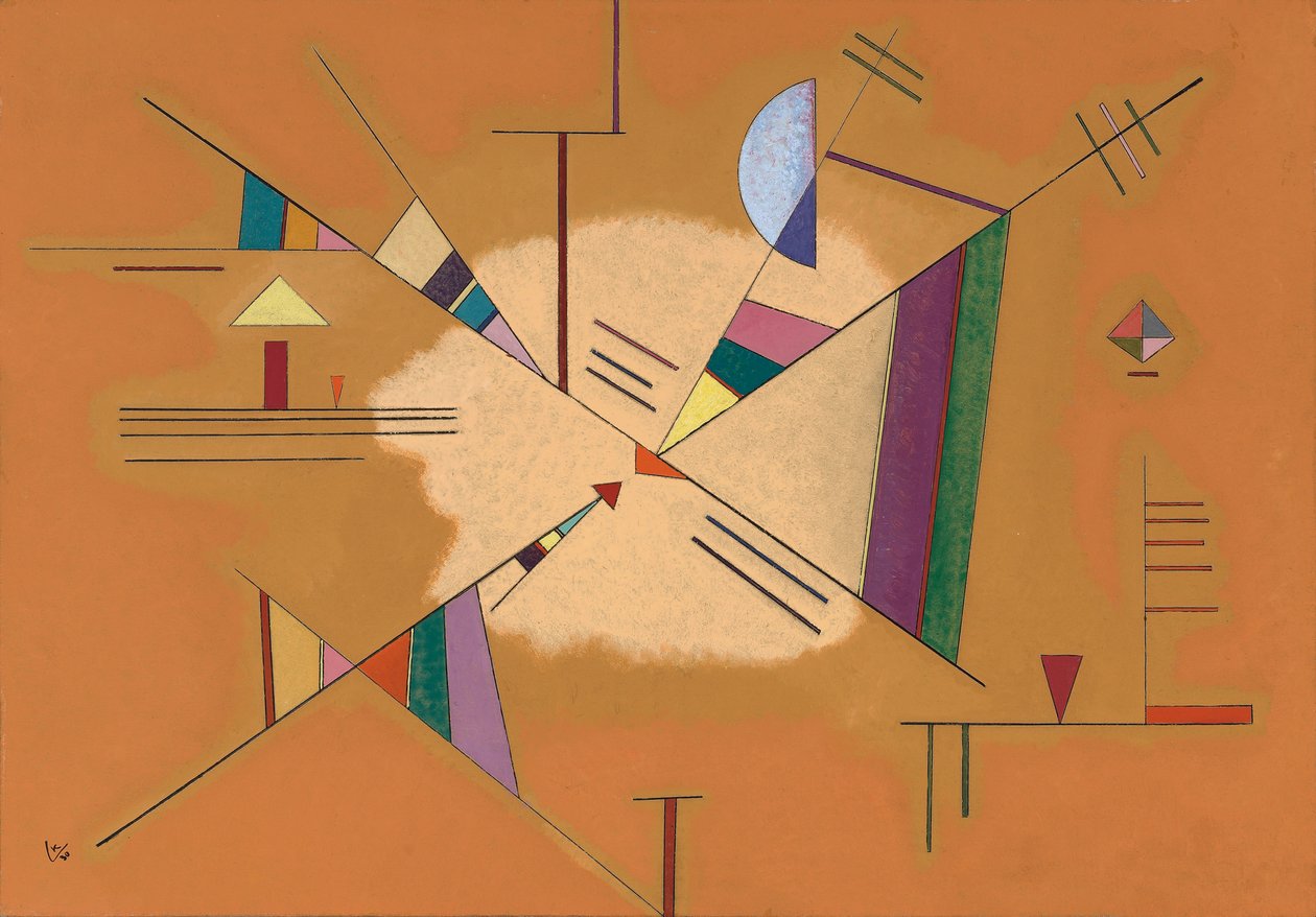 Diagonal av Wassily Kandinsky