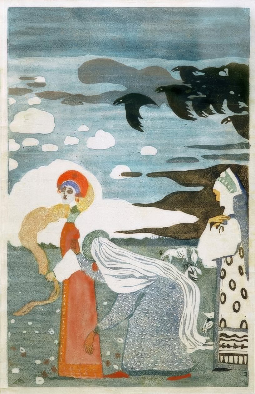 Korparna av Wassily Kandinsky