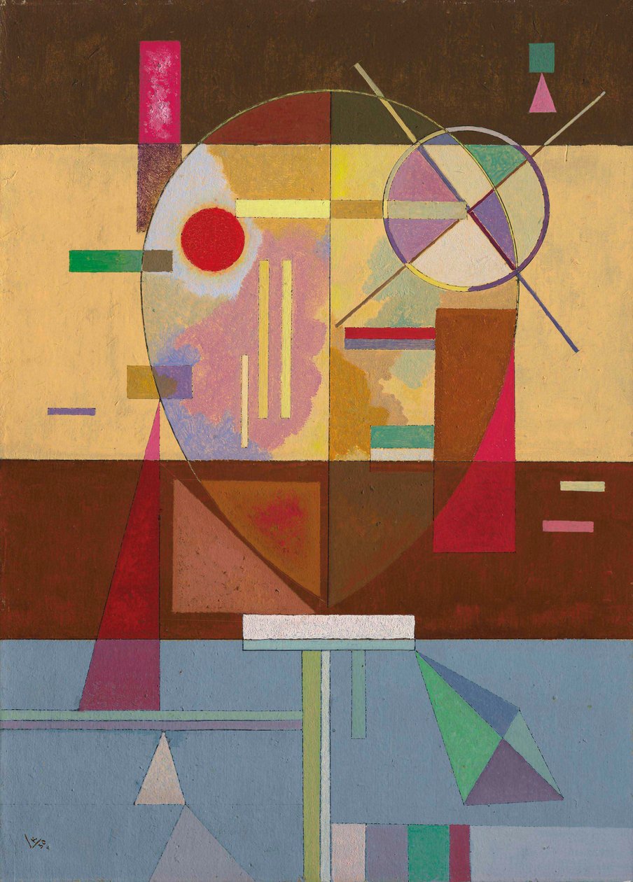 Upplöst spänning av Wassily Kandinsky