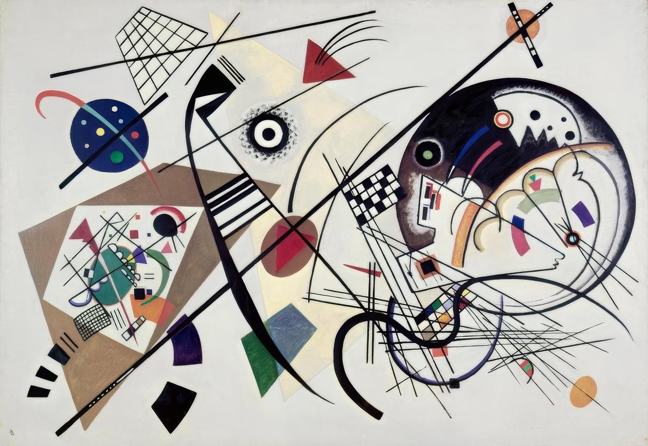 Solid streck av Wassily Kandinsky