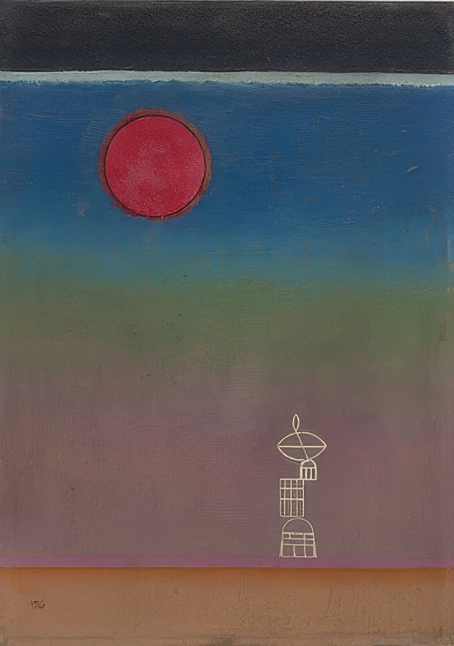 Ormbunke. 1930 av Wassily Kandinsky