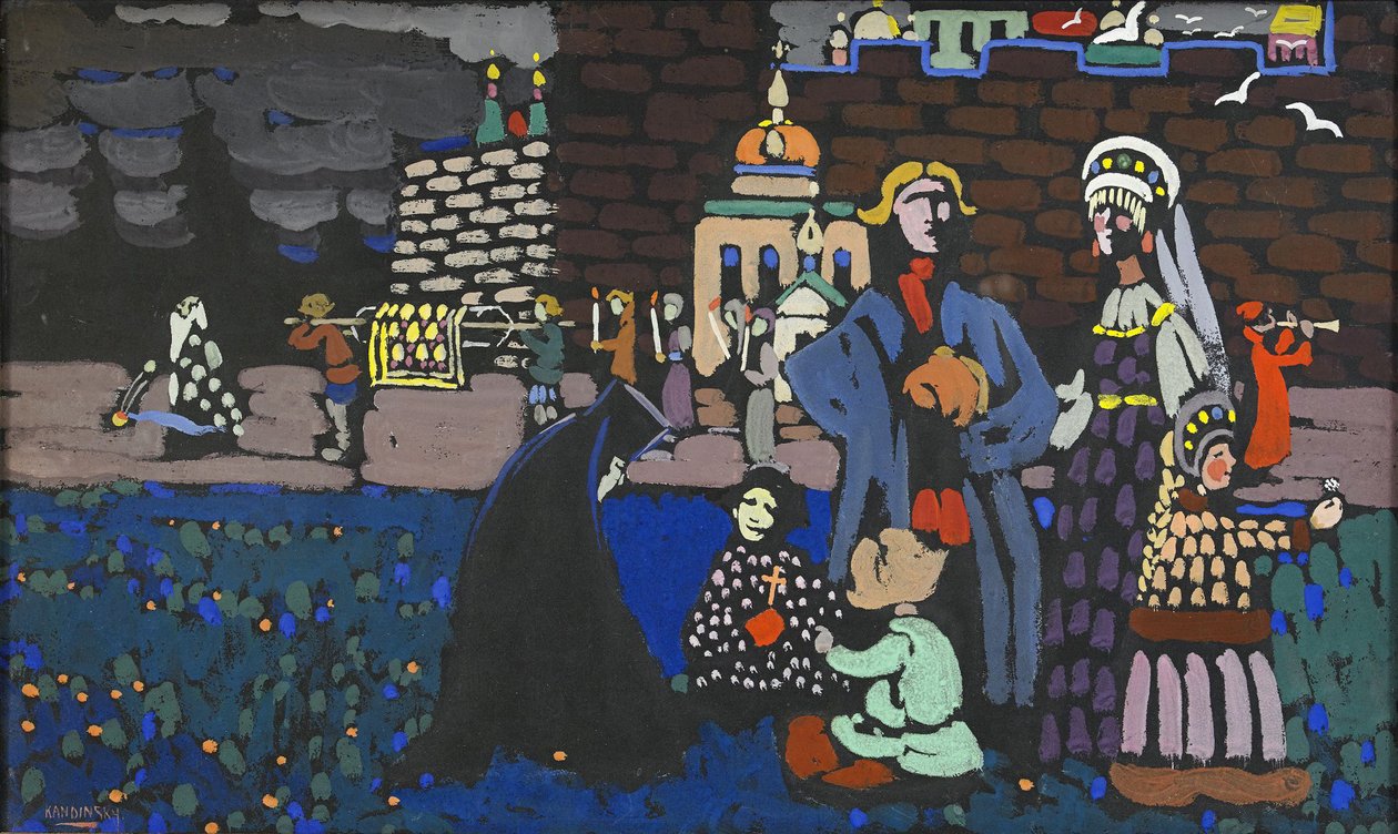Begravning av Wassily Kandinsky