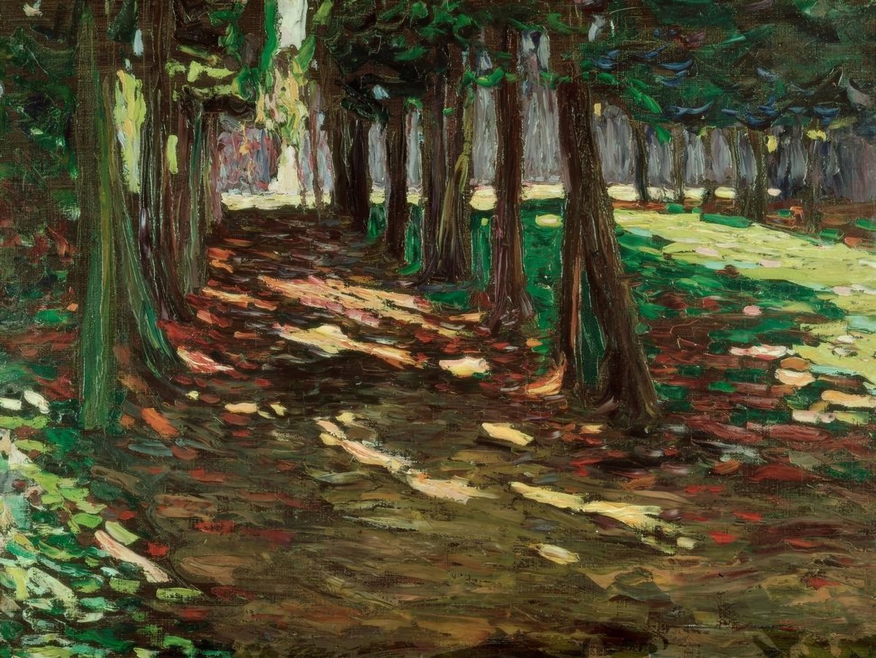 I parken Saint Cloud av Wassily Kandinsky