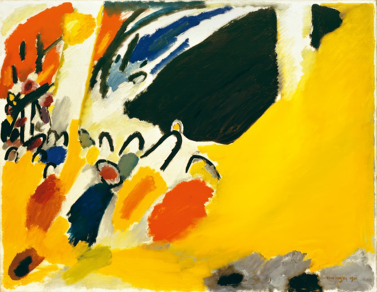 Intryck III av Wassily Kandinsky