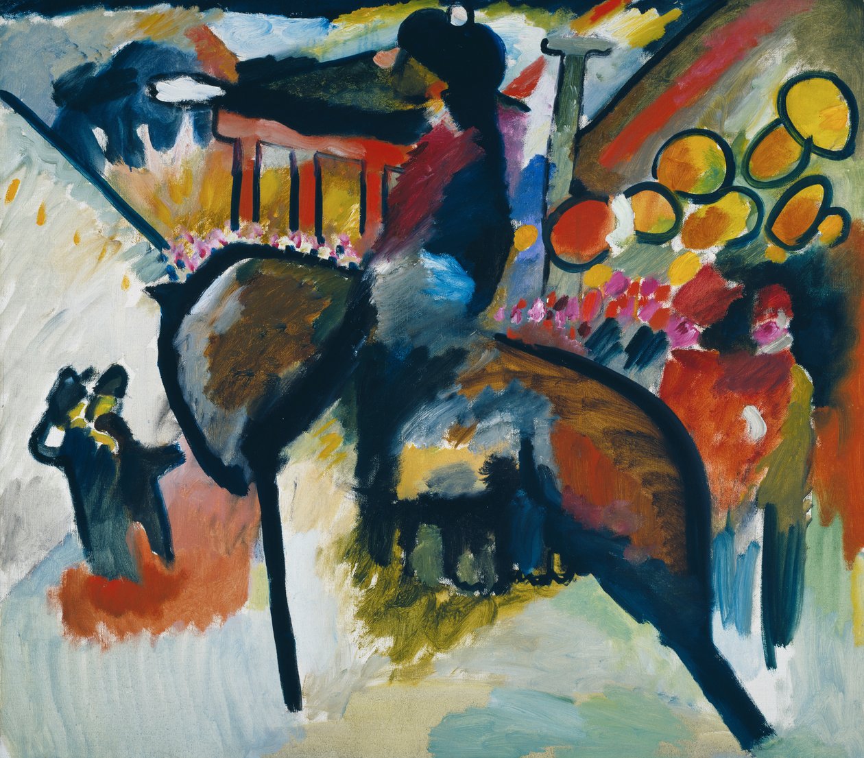 Impression IV (konstapel) av Wassily Kandinsky