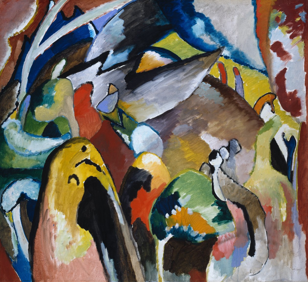 Improvisation 19 a av Wassily Kandinsky