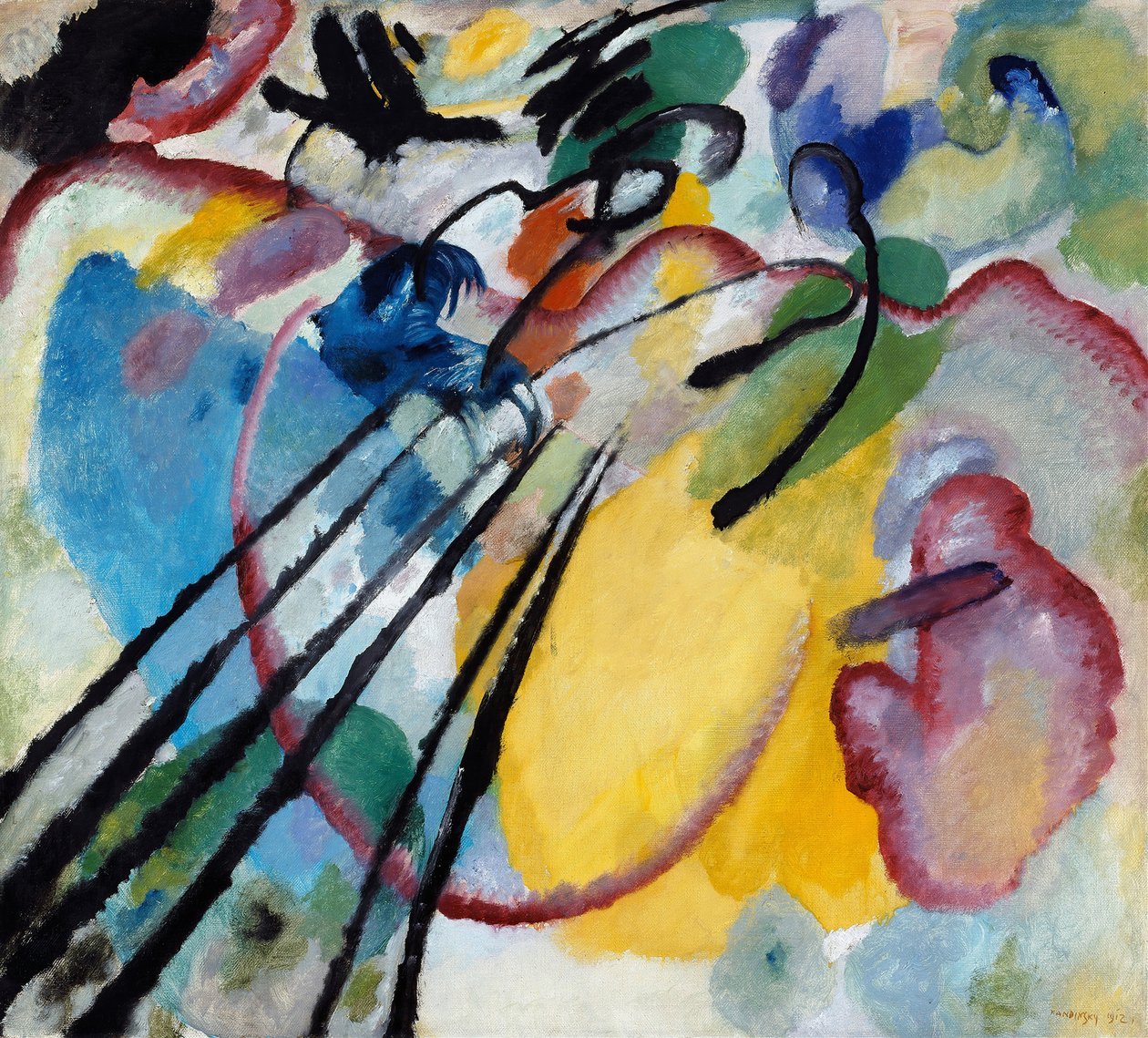 Improvisation 26 Rodd, 1912. av Wassily Kandinsky