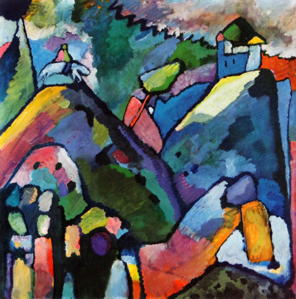 Improvisation 9 av Wassily Kandinsky