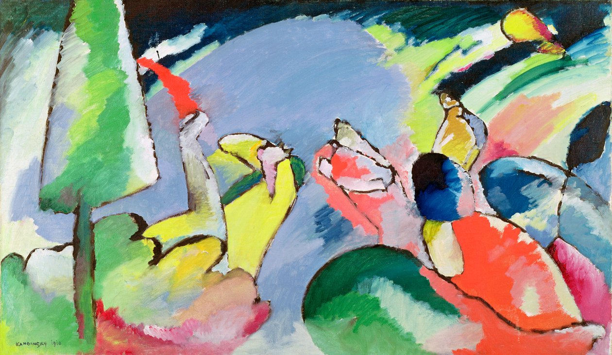 Improvisation XIV av Wassily Kandinsky