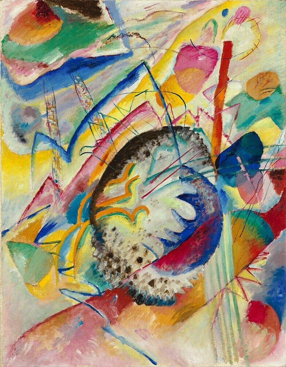 Kandinsky - Stor studie, 1914 av Wassily Kandinsky