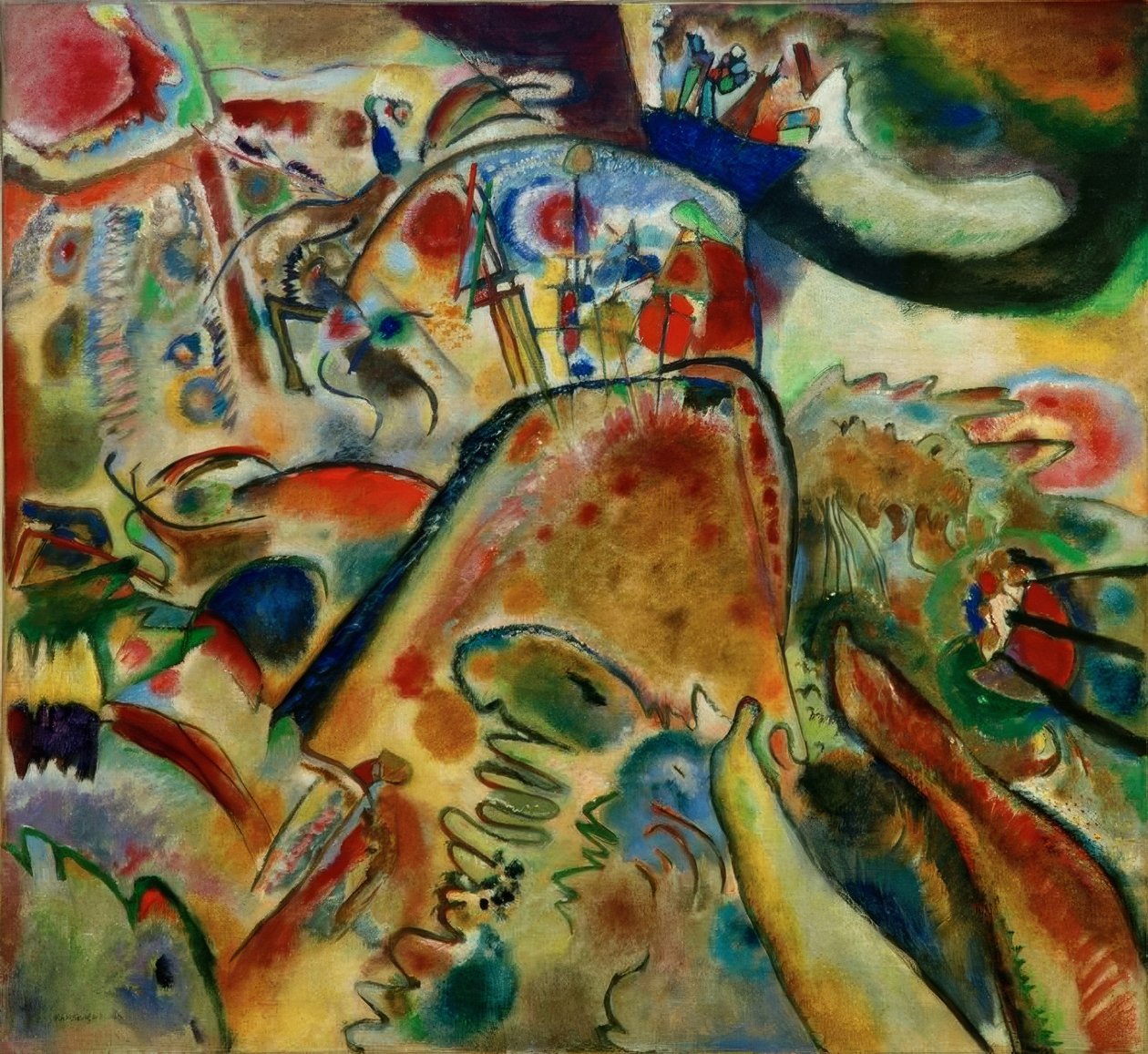 Små glädjeämnen av Wassily Kandinsky