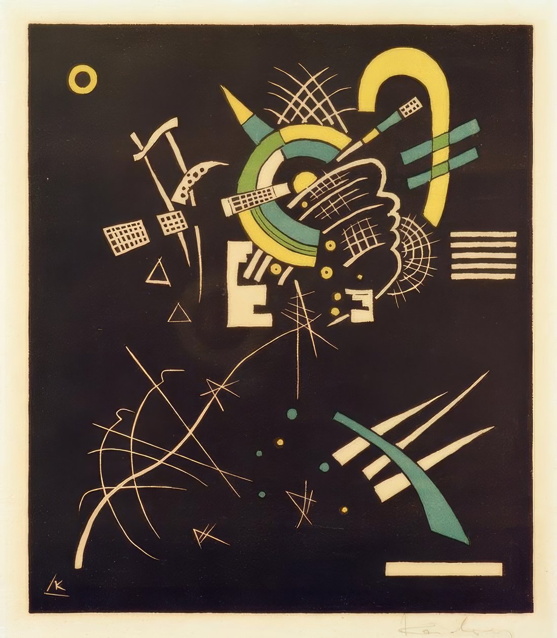 Små världar, blad 7 av Wassily Kandinsky