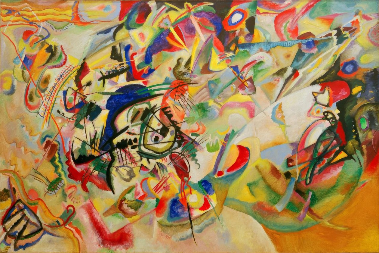 Komposition VII av Wassily Kandinsky