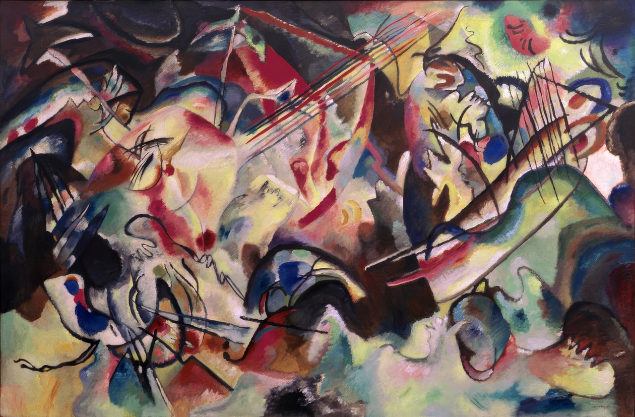 Komposition VI av Wassily Kandinsky